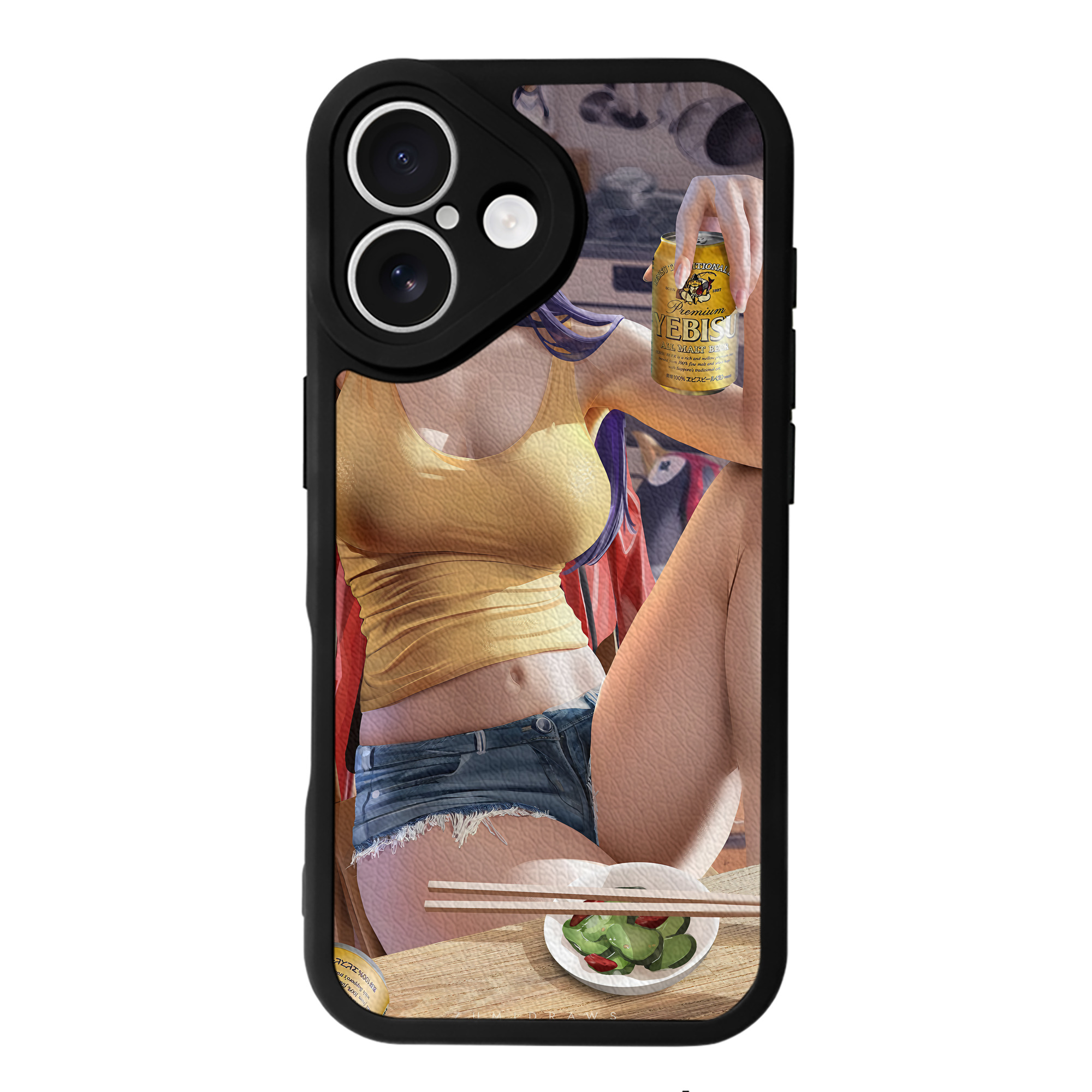 （画像用） EVA 新世紀エヴァンゲリオン 【iPhone 16シリーズ対応】シリコンスマホケース（レザー調） 材質：シリコン
